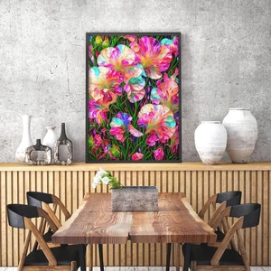 Enjoy 2330 - Sweet Peas Stained Glass - 1000 db-os puzzle