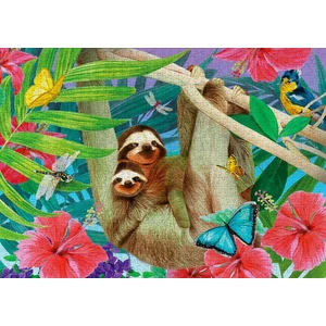Enjoy Puzzle - 1919 - Sweet Sloths - 1000 db-os puzzle