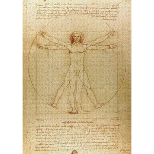 Enjoy Puzzle - 1557 - The Vitruvian Man - 1000 db-os puzzle