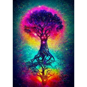 Enjoy Puzzle - 2196 - Tree of the Universe - 1000 db-os puzzle