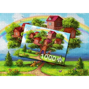 Enjoy Puzzle - 2053 - Treehouses - 1000 db-os puzzle