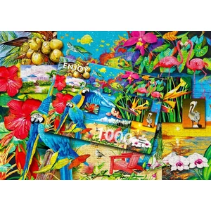 Enjoy Puzzle - 2034 - Tropical Treasures - 1000 db-os puzzle