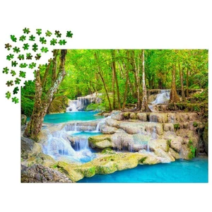 Enjoy Puzzle - 2067 - Turquoise Waterfall, Thailand - 1000 db-os puzzle