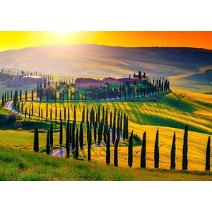Enjoy Puzzle - 2082 - Tuscany Sunset - 1000 db-os puzzle