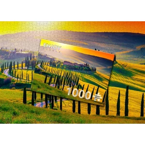 Enjoy Puzzle - 2082 - Tuscany Sunset - 1000 db-os puzzle