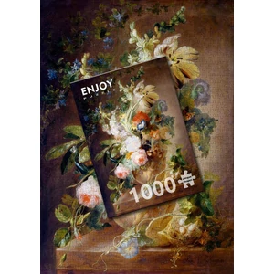 Enjoy Puzzle - 1521 - Vase with Flowers - 1000 db-os puzzle