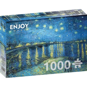 Enjoy Puzzle - 1140 - Vincent Van Gogh: Starry Night Over Rhone - 1000 db-os puzzle