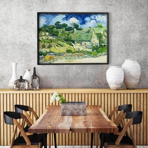 Enjoy Puzzle - 1173 - Vincent Van Gogh: Thatched Cottages at Cordeville - 1000 db-os puzzle