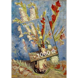 Enjoy Puzzle - 1161 - Vincent Van Gogh: Vase with Gladioli and Chinese Asters - 1000 db-os puzzle