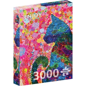 Enjoy Puzzle - 2128 - Wandering Cat - 3000 db-os puzzle