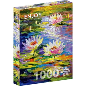 Enjoy Puzzle - 1847 - Water Lilies in the Pond - 1000 db-os puzzle