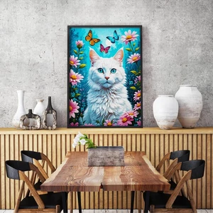 Enjoy Puzzle - 2140 - White Cat - 1000 db-os puzzle