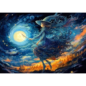 Enjoy Puzzle - 2195 - Witch's Night Out - 1000 db-os puzzle