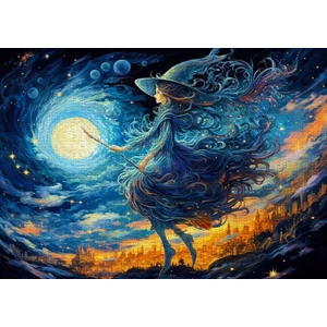 Enjoy Puzzle - 2195 - Witch's Night Out - 1000 db-os puzzle