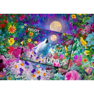 Enjoy Puzzle - 2183 - Wolf Moon - 1000 db-os puzzle