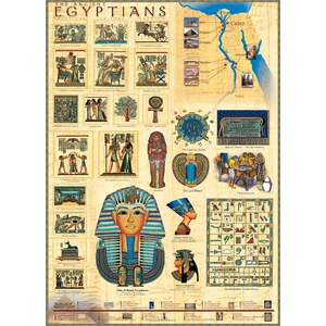 EuroGraphics 6000-0083 - Ancient Egyptians - 1000 db-os puzzle