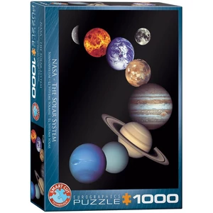 EuroGraphics 6000-0100 - NASA - Solar System - 1000 db-os puzzle