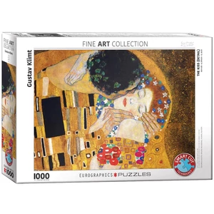 EuroGraphics 6000-0142 - The Kiss, Klimt - Fine Art Collection - 1000 db-os puzzle