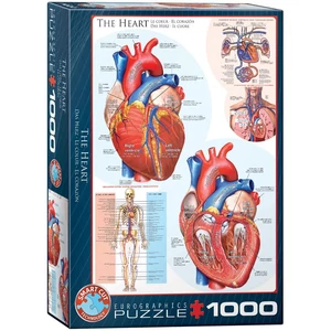 EuroGraphics 6000-0257 - The Heart - 1000 db-os puzzle
