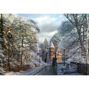 EuroGraphics 6000-0425 -  New England Christmas Stroll, Dominic Davidson - 1000 db-os puzzle