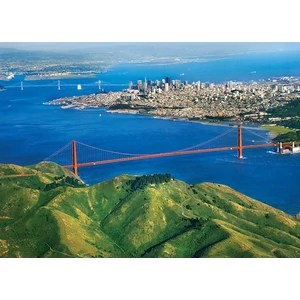 EuroGraphics 6000-0548 - Golde Gate Bridge, San Francisco - 1000 db-os puzzle