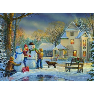 EuroGraphics 6000-0607- Snow Creations, Sam Timm - 1000 db-os puzzle