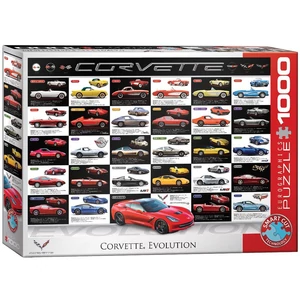 EuroGraphics 6000-0683 - Corvette evolúció - 1000 db-os puzzle