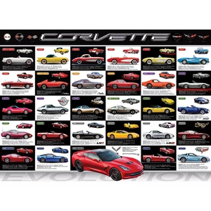 EuroGraphics 6000-0683 - Corvette evolúció - 1000 db-os puzzle