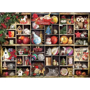 EuroGraphics 6000-0759 - Christmas Ornaments - 1000 db-os puzzle