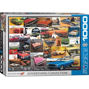 EuroGraphics 6000-0760 - Dodge reklám kollázs - 1000 db-os puzzle