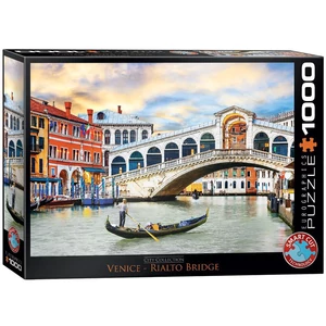 EuroGraphics 6000-0766 - Rialto Bridge, Venice - 1000 db-os puzzle