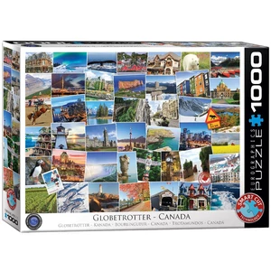 EuroGraphics 6000-0780 - Globetrotter, Canada - 1000 db-os puzzle
