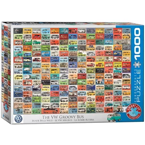 EuroGraphics 6000-0783 - The VW Groovy Bus - 1000 db-os puzzle