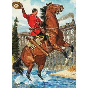 EuroGraphics 6000-0791 - Train Salute - 1000 db-os puzzle
