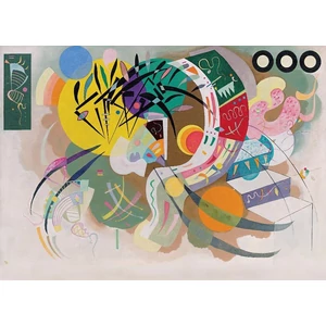 EuroGraphics 6000-0839 - Dominant Curve, Kandinsky - 1000 db-os puzzle