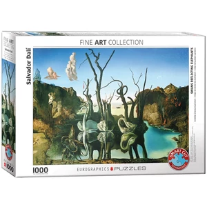 EuroGraphics 6000-0846 - Swans Reflecting Elephants, Dali - 1000 db-os puzzle