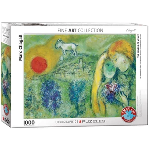 EuroGraphics 6000-0848 - The Lovers of Vence, Chagall - 1000 db-os puzzle