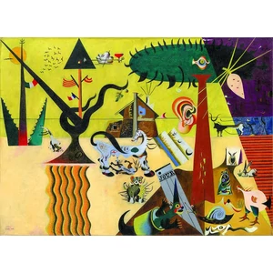 EuroGraphics 6000-0858 - The Tilled Field, Miró - 1000 db-os puzzle
