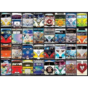 EuroGraphics 6000-0870 - VW Cool Faces - 1000 db-os puzzle