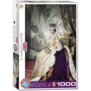 EuroGraphics 6000-0919 - Queen Elizabeth II - 1000 db-os puzzle