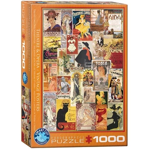 EuroGraphics 6000-0935 - Theatre & Opera - 1000 db-os puzzle