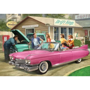 EuroGraphics 6000-0955 - The Pink Caddy - 1000 db-os puzzle