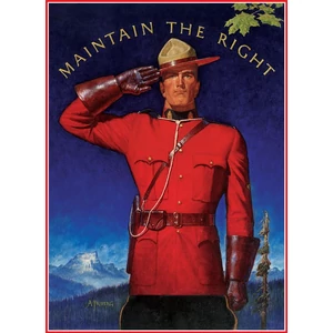 EuroGraphics 6000-0972 - RCMP Maintain the Right - 1000 db-os puzzle