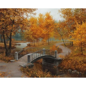 EuroGraphics 6000-0979 - Autumn in an Old Park, Eugene Lushpin - 1000 db-os puzzle