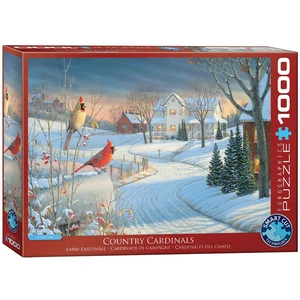 EuroGraphics 6000-0981 - Country Cardinals, Sam Timm - 1000 db-os puzzle