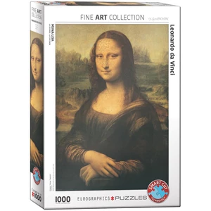 EuroGraphics 6000-1203 - Mona Lisa, Da Vinci - 1000 db-os puzzle