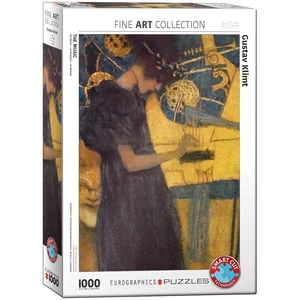 EuroGraphics 6000-1991 - The Music - Gustav Klimt - 1000 db-os puzzle