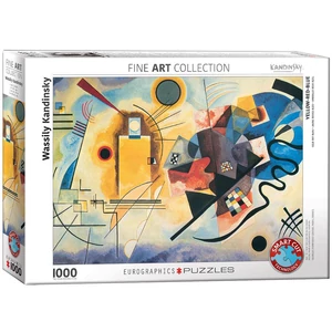 EuroGraphics 6000-3271 - Yellow Red Blue, Kandinsky - 1000 db-os puzzle