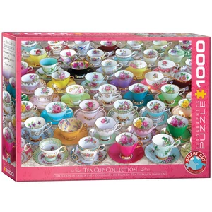 EuroGraphics 6000-5314 - Tea Cup Collection - 1000 db-os puzzle