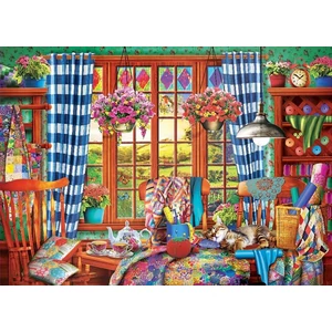 EuroGraphics 6000-5348 - Quilting Craft Room - 1000 db-os puzzle